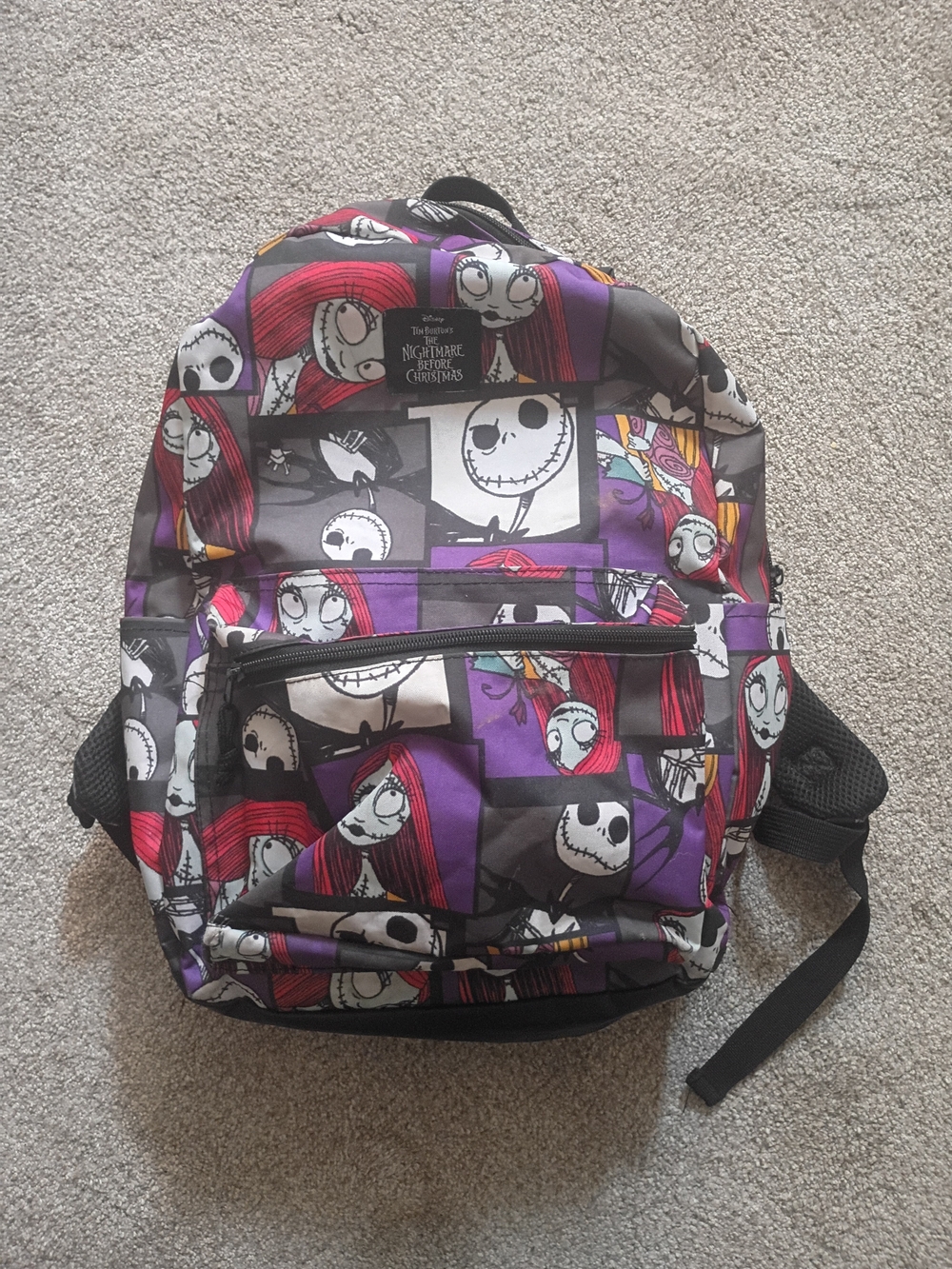 Nightmare Before Christmas Graphic Backpack